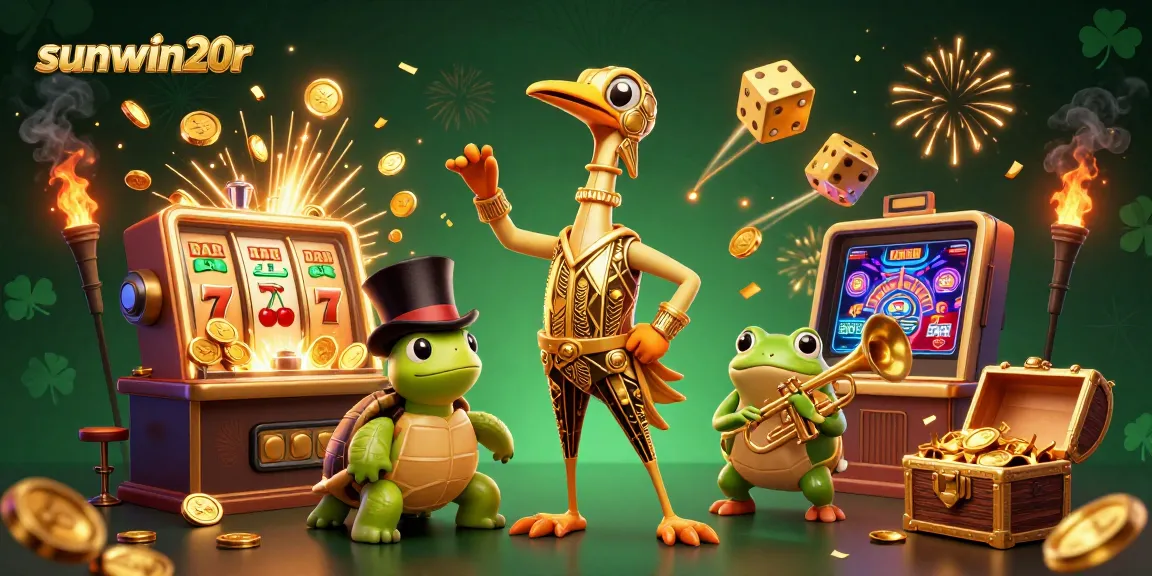 Experience the thrill of sunwin20r with exciting jackpots, vibrant casino characters, and explosive game elements!